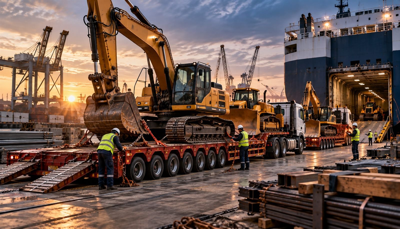 Construction project cargo