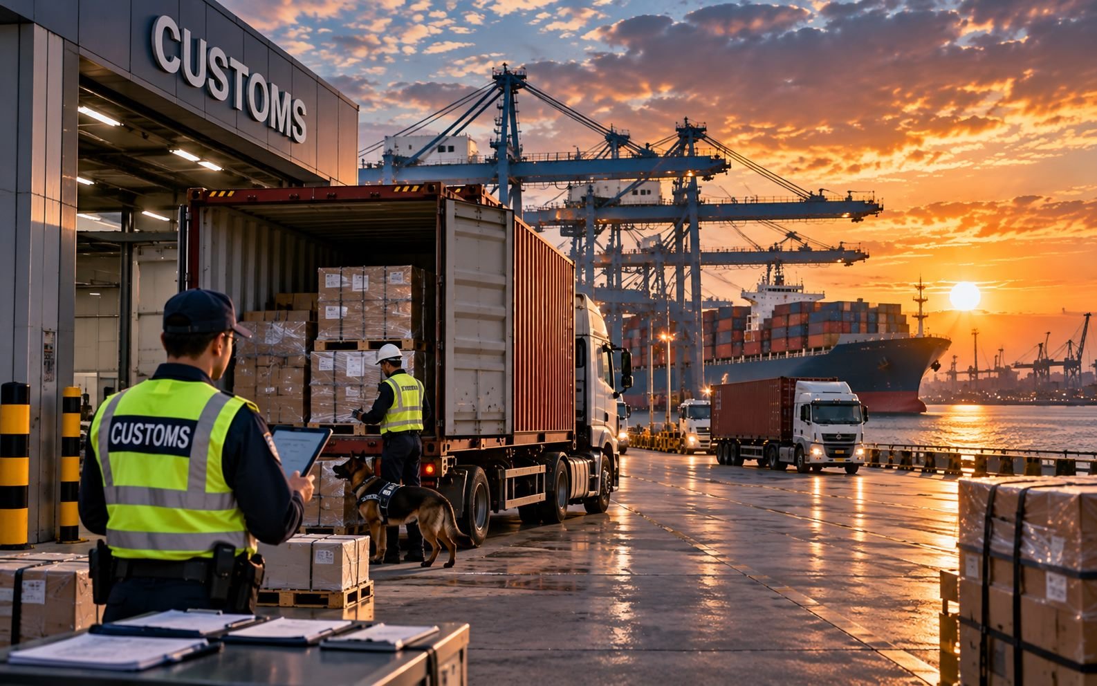 Custom clearance operations